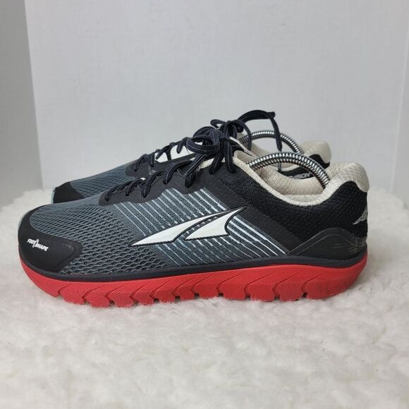 Altra Provision 4 Mens Size 10 Running Hiking Shoes Black Grey Red Sneaker - Picture 4 of 11